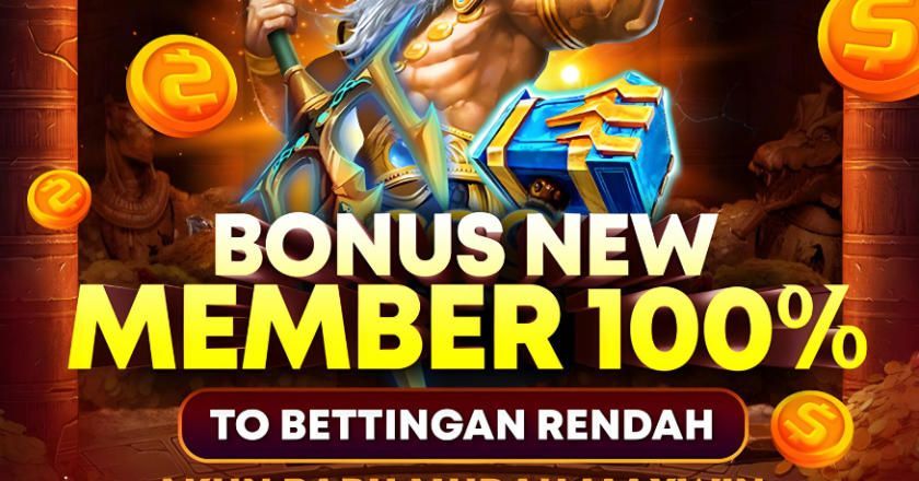 Promo Bonus Khusus New Member 100%