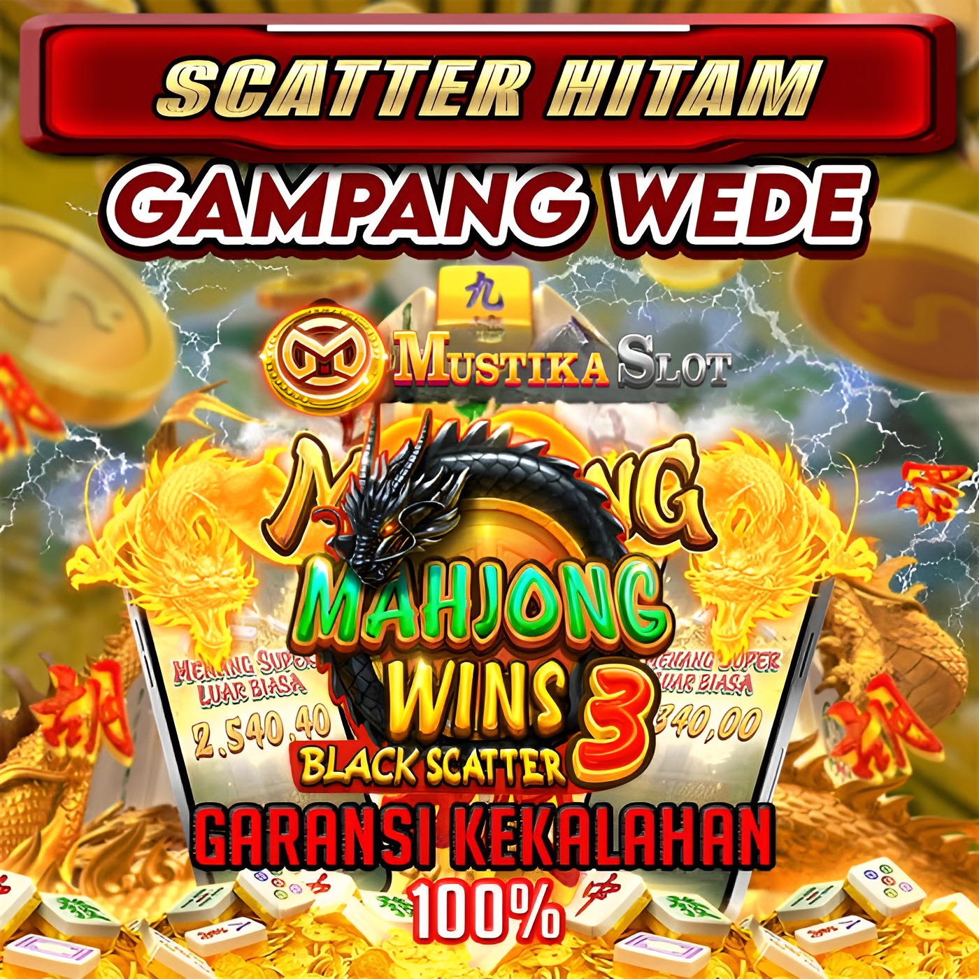Slot Mahjong Scatter Hitam Gacor: Jackpot Besar Menanti Anda!